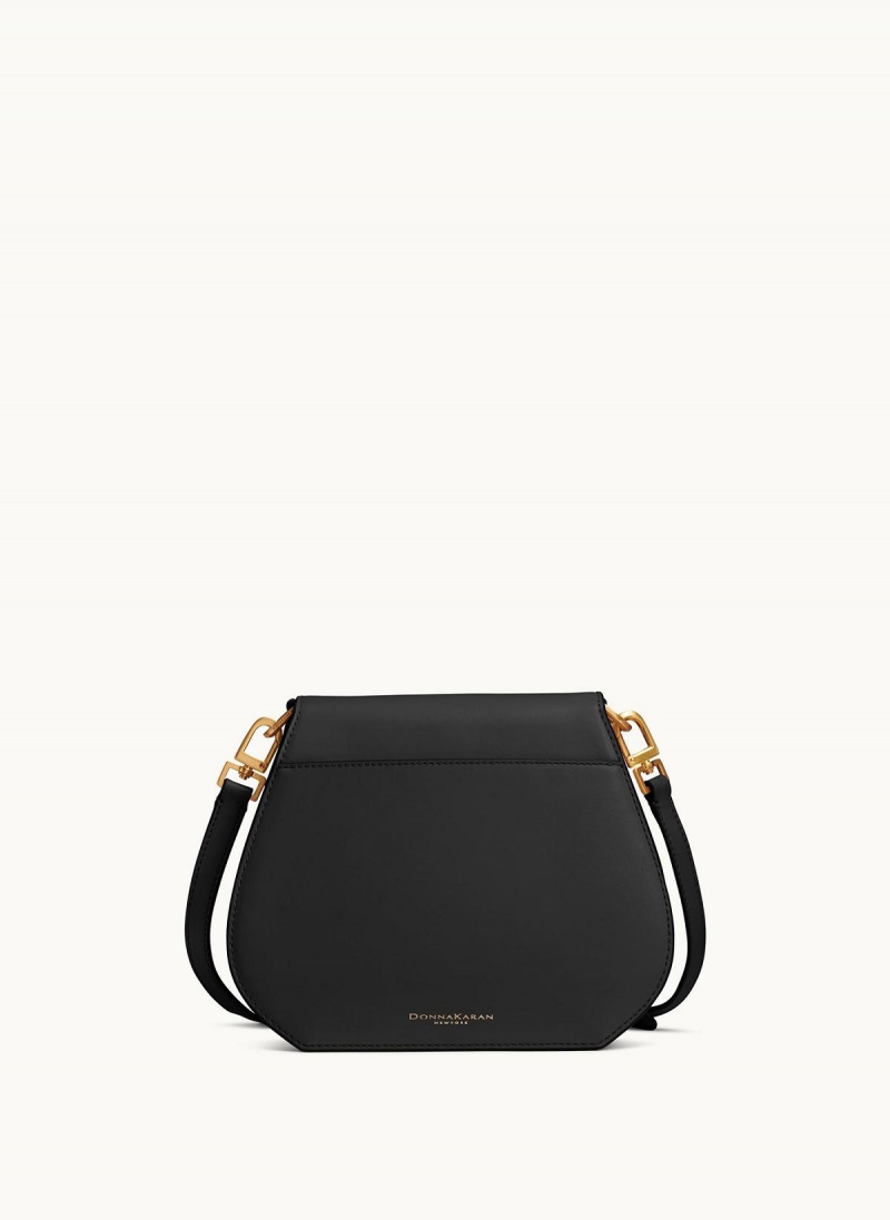 Black Donna Karan Bellerose Crossbody Bag | ZA_DK22231