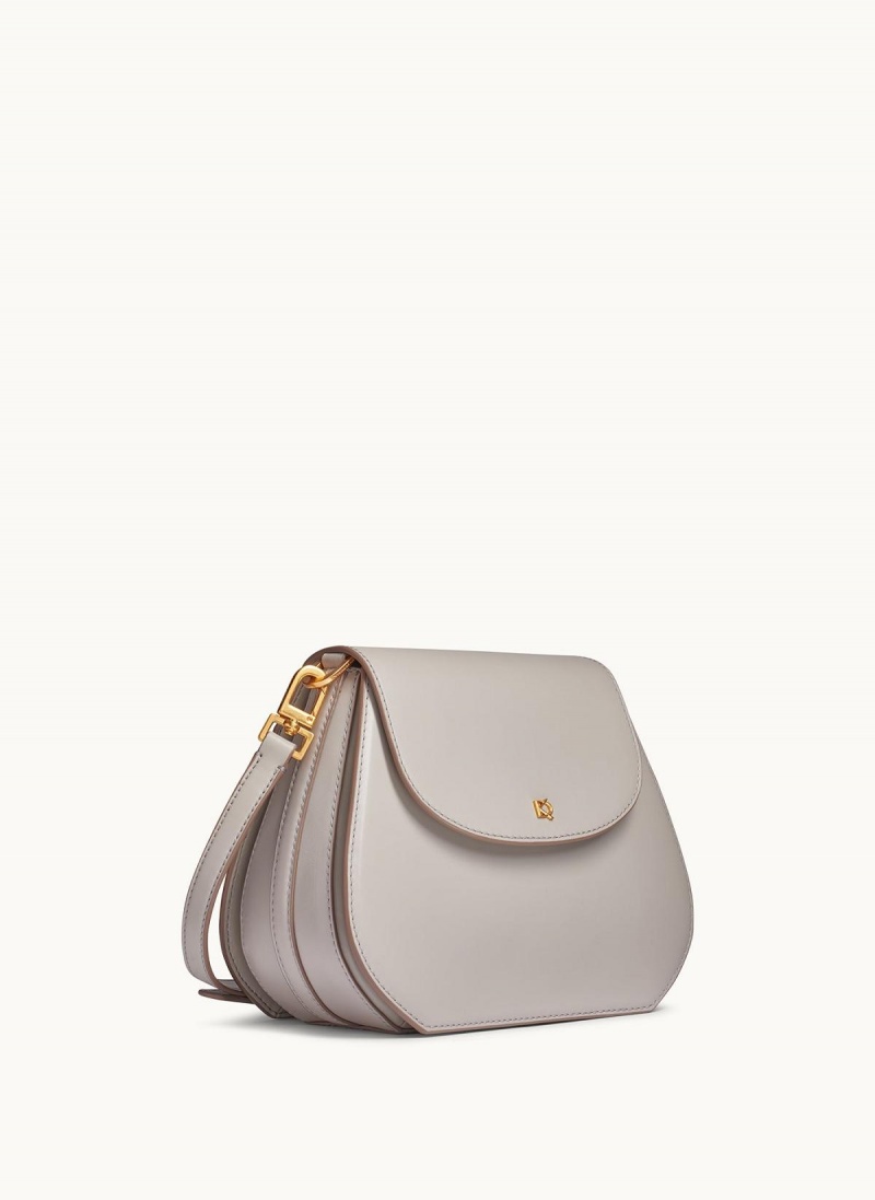 White Donna Karan Bellerose Crossbody Bag | ZA_DK16264